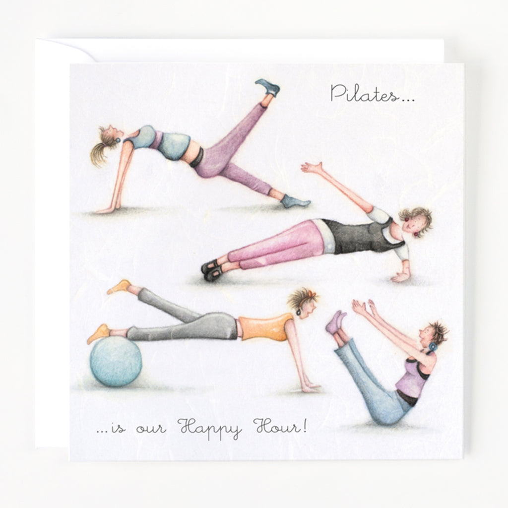 Pilates Is My Happy Hour #1 Weekender Tote Bag by Jane Keeper - Pixels